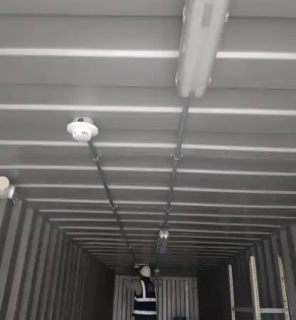 Instalación de detectores de humo