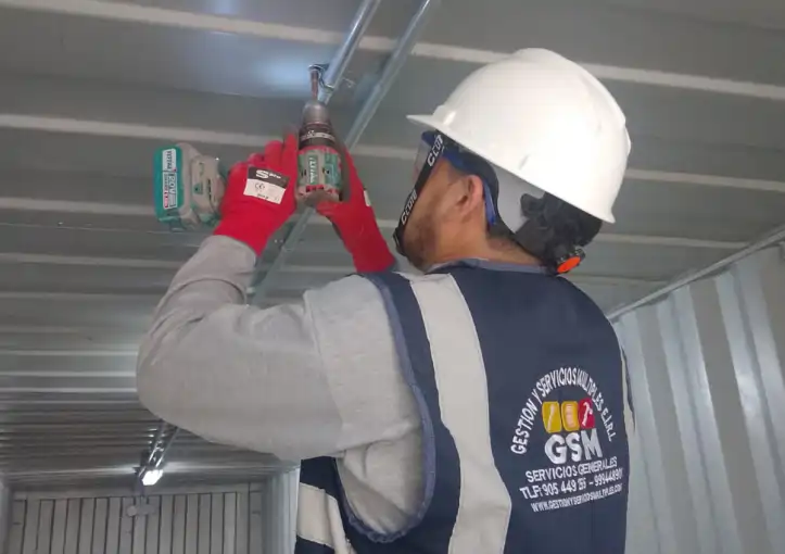 Instalación de detectores de humo - infraestructura y acabados