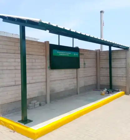 Mantenimiento del Centro de Acopio de residuos sólidos