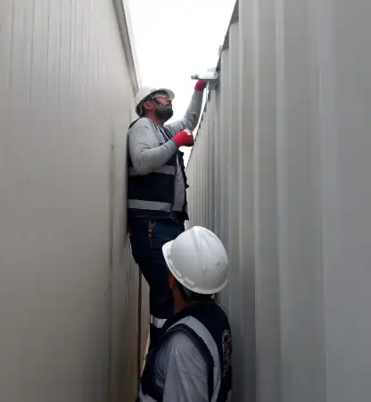 Instalación de detectores de humo